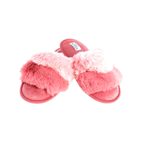 Cotton Candy Puff Slippers - Picture 2 of 6
